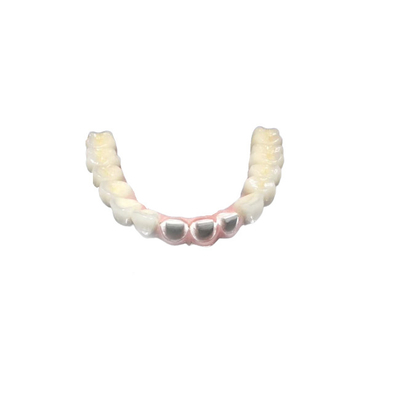 A coroa Biocompatible de superfície lisa do dente da zircônia fácil mantém