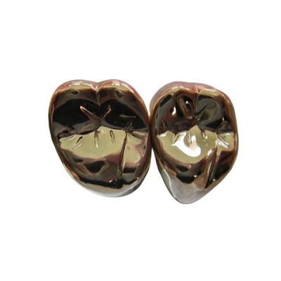Coroa de grande resistência do metal semi precioso do dente da coroa do metal de FMC