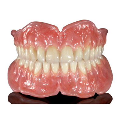 A dentadura parcial da coroa dental removível de borracha flexível fácil mantém