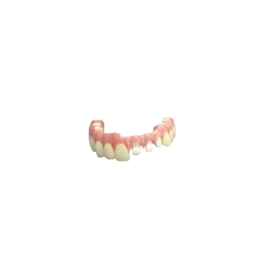 Coroa dental removível do titânio individual flexível para a clínica dental