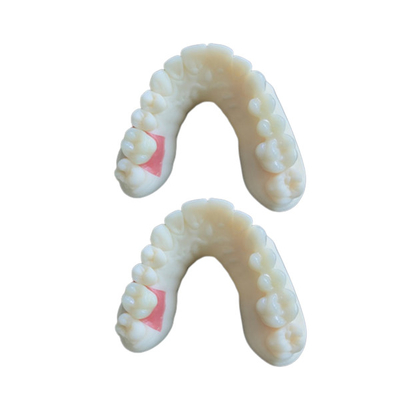 laboratório dental das dentaduras do projeto do CAD CAM do modelo de 3D Digitas