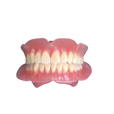 A coroa dental removível de grande resistência veste - dentaduras completas completas resistentes da boca