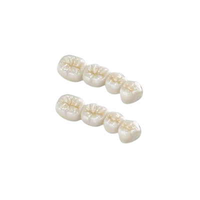 A resistência de abrasão forte personalizada da coroa dental da zircônia fácil limpa