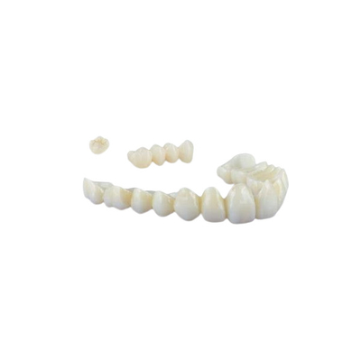 Coroa dental do dente da zircônia do laboratório de China nenhuns dentes da porcelana da zircônia da irritação
