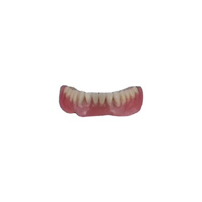 Coroa dental da porcelana de superfície lisa para restaurar a mastigação da boa estabilidade do poder
