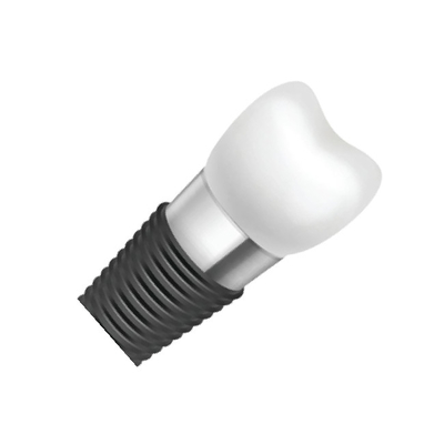 O implante dental barra uma solução pioneiro para pacientes Edentulous