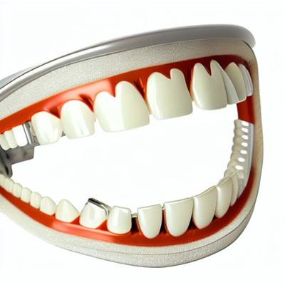 Roth Metal Braces de aço inoxidável 8mm para o alinhamento de dentes
