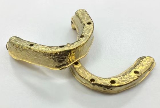 Ponte de zircônio completo com suporte de barra de titânio, coroas de zircônio com pontes com suporte de barra de titânio durável
