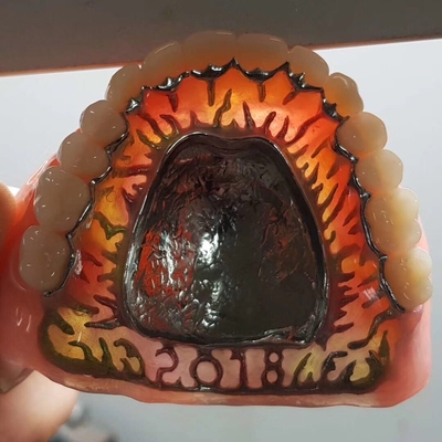 FDA removível completo 3014652903 dentes compostos da dentadura da coroa da resina