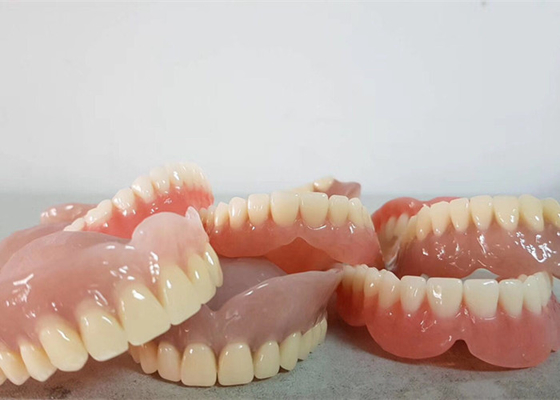 Modelos dentais de Digitas do laboratório dental de borracha de superfície liso da dentadura do OEM