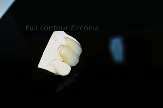 Forma feita sob encomenda bonita fina da coroa cerâmica completa durável da zircônia